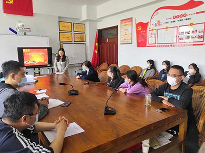 滨州体彩开展专题诵读会